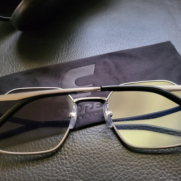 Carrera Gun Metal Blue Silver Sunglasses - Picture 5 of 5